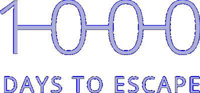 1000 days to escape Логотип