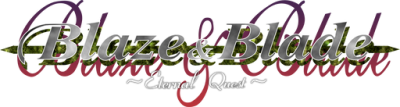 Blaze And Blade: Eternal Quest Логотип