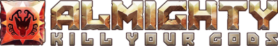 Almighty: Kill Your Gods Логотип