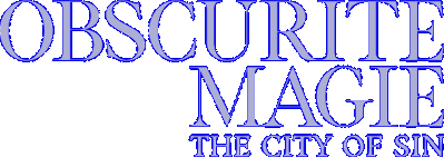 Obscurite Magie: The City of Sin Логотип
