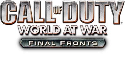 Call of Duty: World at War Final Front Логотип
