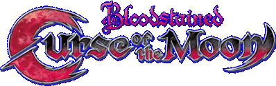Bloodstained: Curse of the Moon Логотип