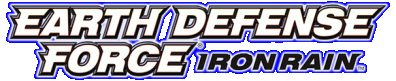 Earth Defense Force Iron Rain Логотип