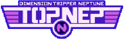 Dimension Tripper Neptune: TOP NEP Логотип