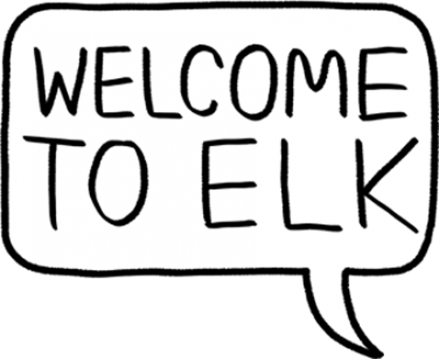 Welcome to Elk Логотип