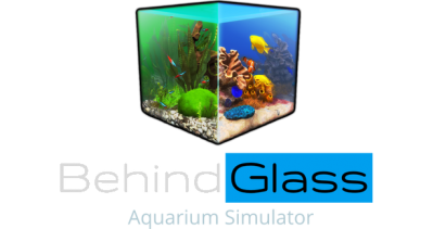 Behind Glass: Aquarium Simulator Логотип