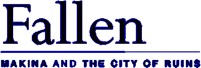 Fallen ~Makina and the City of Ruins~ Логотип