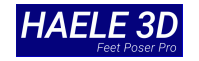HAELE 3D - Feet Poser Pro Логотип