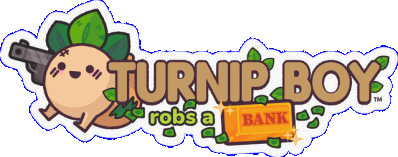 Turnip Boy Robs a Bank Логотип