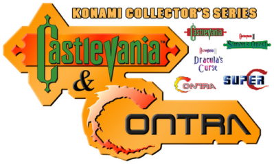 Konami Collector's Series: Castlevania  Contra Логотип