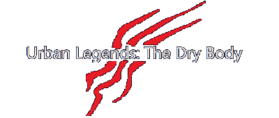 Urban Legends : The Dry Body Логотип