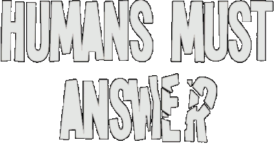 Humans Must Answer Логотип