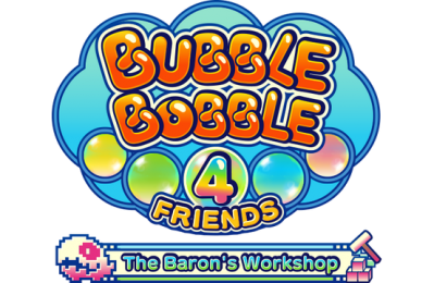 Bubble Bobble 4 Friends: The Baron's Workshop Логотип
