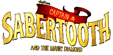 Captain Sabertooth and the Magic Diamond Логотип