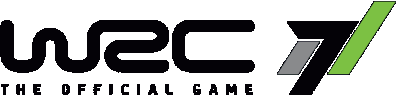WRC 7 FIA World Rally Championship Логотип