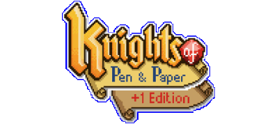 Knights of Pen and Paper +1 Edition Логотип