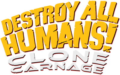 Destroy All Humans! – Clone Carnage Логотип