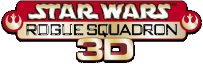 STAR WARS: Rogue Squadron 3D Логотип