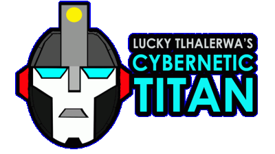 Lucky Tlhalerwa's Cybernetic Titan Логотип