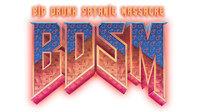 BDSM: Big Drunk Satanic Massacre Логотип