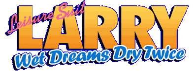 Leisure Suit Larry - Wet Dreams Dry Twice Логотип