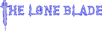 The Lone Blade Логотип