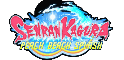 SENRAN KAGURA Peach Beach Splash Логотип