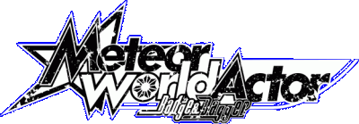 Meteor World Actor: Badge and Dagger Логотип