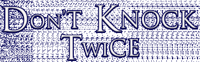 Don't Knock Twice Логотип
