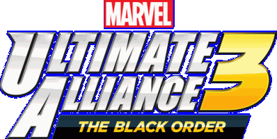 MARVEL ULTIMATE ALLIANCE 3: The Black Order Логотип