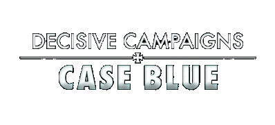 Decisive Campaigns: Case Blue Логотип