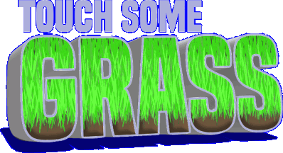 Touch Some Grass Логотип
