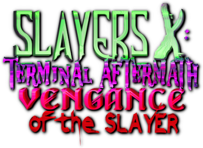 Slayers X: Terminal Aftermath: Vengance of the Slayer Логотип