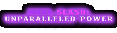 Nova Slash: Unparalleled Power Логотип