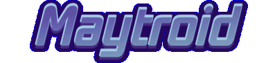 Maytroid. I swear it's a nice game too Логотип