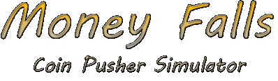 MoneyFalls - Coin Pusher Simulator Логотип