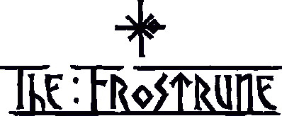 The Frostrune Логотип