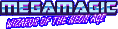 Megamagic: Wizards of the Neon Age Логотип