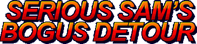 Serious Sam's Bogus Detour Логотип