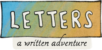 Letters - a written adventure Логотип