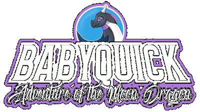 babyquick : Adventure of the Moon Dragon Логотип