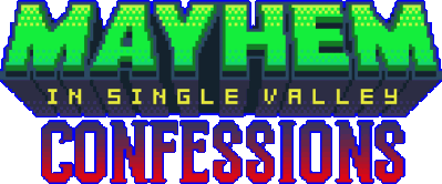Mayhem in Single Valley: Confessions Логотип