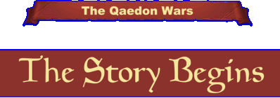 The Qaedon Wars - The Story Begins Логотип