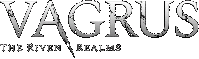 Vagrus - The Riven Realms Логотип