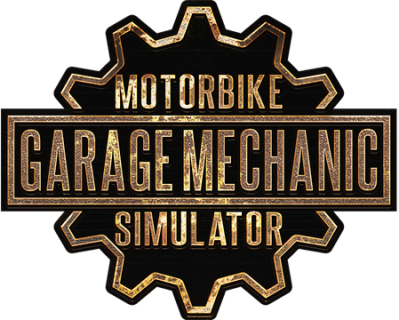 Motorbike Garage Mechanic Simulator Логотип