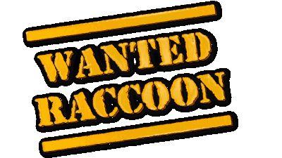 Wanted Raccoon Логотип