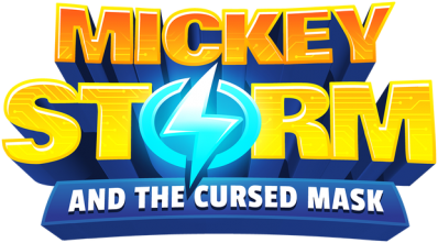 Mickey Storm and the Cursed Mask Логотип