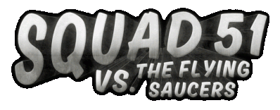 Squad 51 vs. the Flying Saucers Логотип