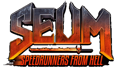 SEUM: Speedrunners from Hell Логотип