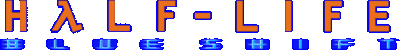Half-Life: Blue Shift Логотип
